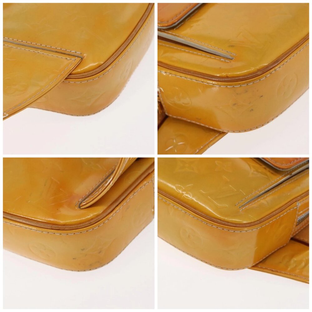 LOUIS VUITTON Monogram Vernis Fulton Waist bag Gris LV Auth - Picture 15 of 16